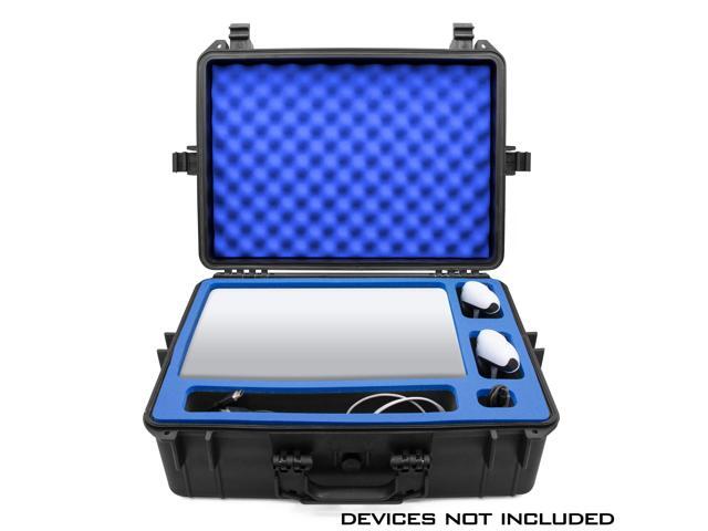 CASEMATIX Hard Shell Travel Case Compatible with PlayStation 5 Console, Controllers, Games and Accessories - Custom Foam Fits Both Disc and Digital...
