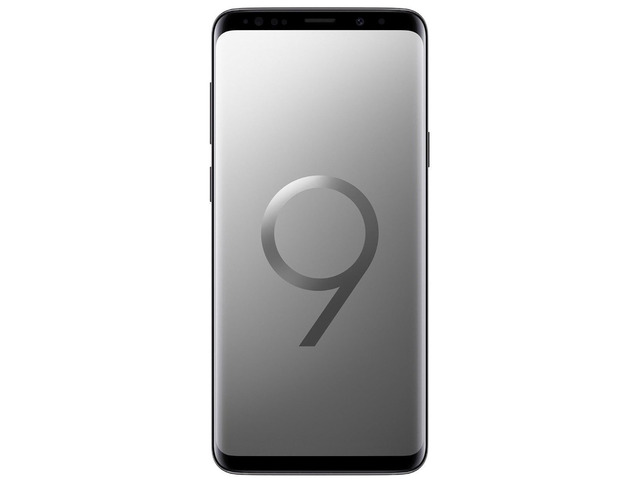 Samsung Galaxy S9+ G9650 64GB Single SIM Unlocked GSM 4G LTE Phone w/ 12 MP Camera - Titanium Gray (International Version)