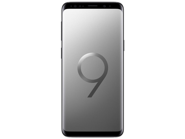 Samsung Galaxy S9 G9600 64GB Single SIM Unlocked GSM 4G LTE Phone w/ 12 MP Camera - Titanium Gray (International Version)