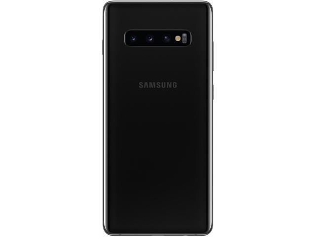 Samsung Galaxy S10+ G975 128GB Unlocked GSM LTE Phone with Triple 12 MP + 12 MP + 16 MP Rear Camera - Prism Black (International Version)