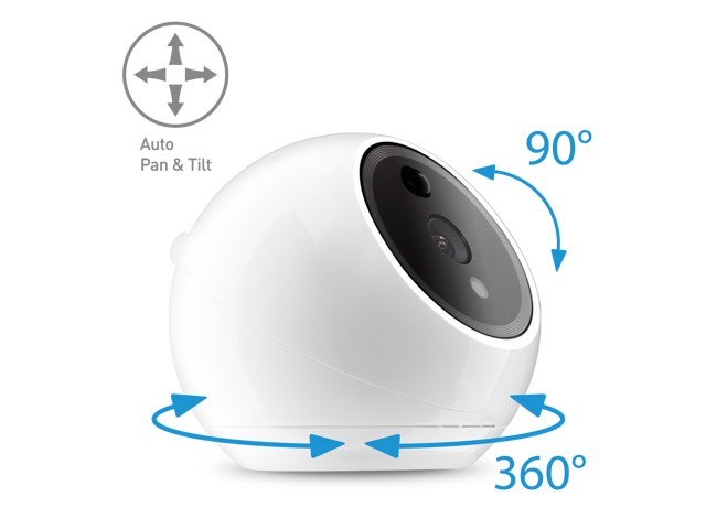 Amaryllo Apollo: 360° Wireless Security Camera with 256-bit Military Grade Encryption, 1080p Night Vision, PTZ, 2-Way Audio, Unlimited Cloud...