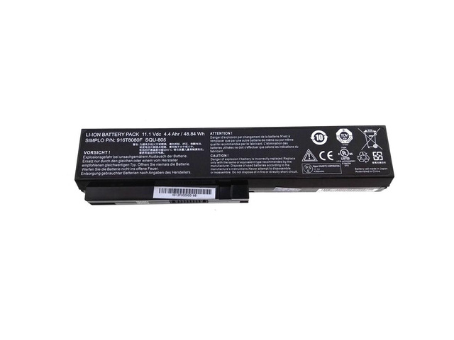 Genuine SQU-805 Battery for LG R410 R460 R470 R490 R510 R480 R560 R570 R590 SQU-804 SQU-807 48.84WH