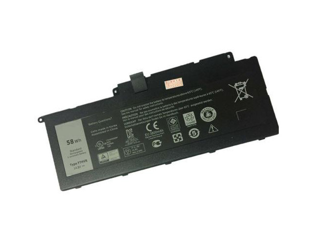 58Wh F7HVR Laptop Battery For Dell Inspiron 15 7537 17 7737 451-BBEO T2T3J 14.8V