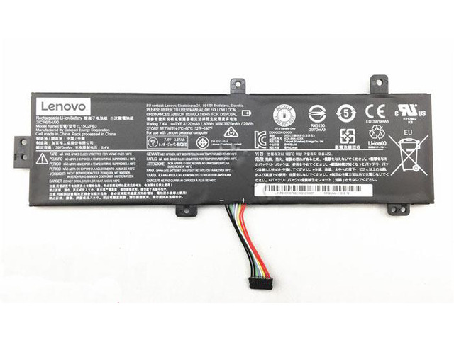 30Wh L15C2PB2 Battery for Lenovo L15C2PB2 2ICP6/54/90 Series Laptop 4120mAh 7.4V