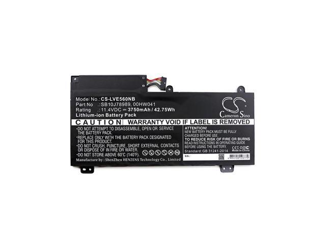 Genuine 00HW041 Battery For Lenovo ThinkPad S5 E560P SB10J78989 11.4V 3820mAh