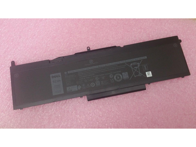 New Genuien 92Wh VG93N Battery For Dell Precision 15 3520 WFWKK Series 11.4V