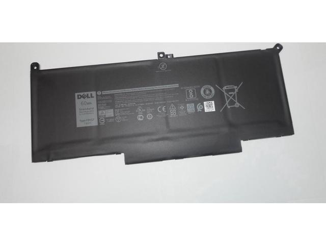 New 60Wh Genuine Battery F3YGT 2X39G For DELL Latitude 12 7000 7280 7480 Laptop