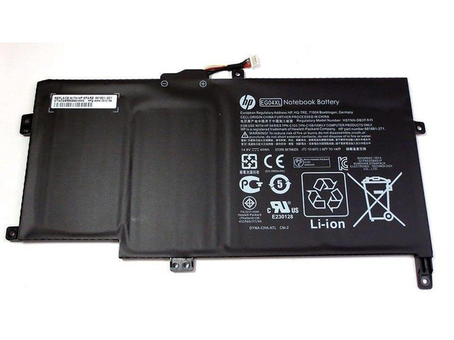 Genuine EG04XL 681951-001 HSTNN-DB3T Battery For HP Envy Sleekbook 6 14.8V 60Wh