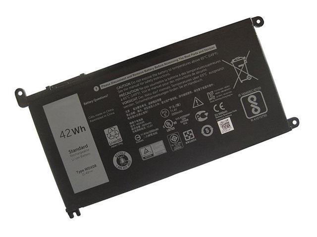 42Wh WDX0R Battery For Dell Inspiron 15 5568 13 7368 series T2JX4 WDXOR 11.4V