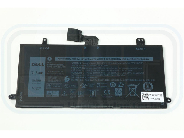 31.5Wh New Genuine 1WND8 Battery For Dell 1WND8 series laptop 11.4V