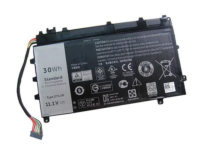 30Wh 271J9 Battery For Dell Latitude 13 7000 series 7350 YX81V GWV47 0GWV47
