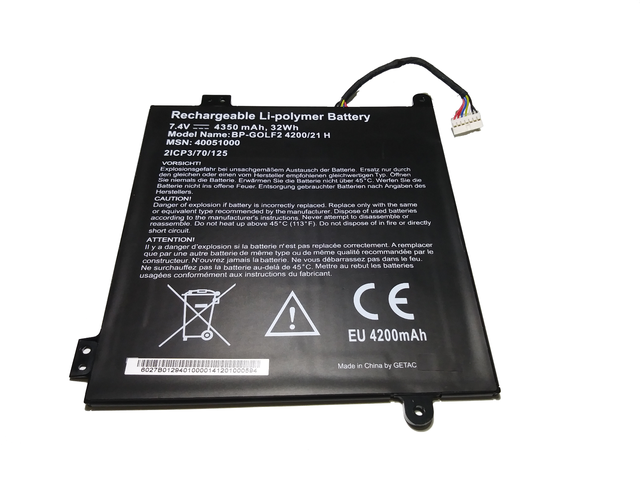 NEW GENUINE Medion BP-GOLF2 4200/21 H battery 40051000 2ICP3/70/125 7.4V 32Wh
