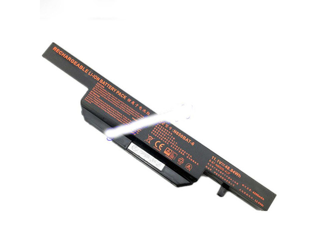 48.84Wh N650BAT-6 Battery for Clevo 6-87-N650S-4UF1 6-87-N650S Laptop 4400mAh
