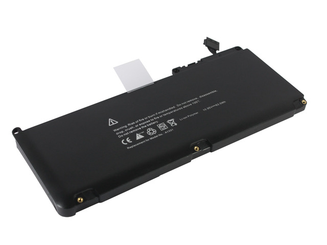 63.5wh laptop battery for APPLE MacBook Air MC234LL/A 13.3-Inch MC207 MC516 A1331 A1342 MacBook Pro MB985LL/A 15.4-Inch