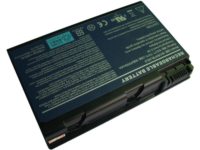 4400mAh Laptop Battery For ACER Travelmate 2450, 2490, 4200, 4230, 4260, 4280, 5510,BATBL50L4 BATBL50L6 BT.00603.017 BT.00604.008 BT.00605