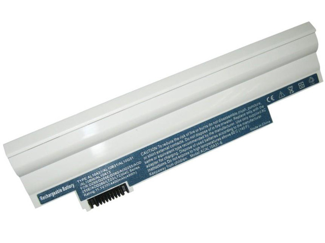 4400mAh laptop battery for ACER:AOD260,ZE6/Aspire One D257 Series GATEWAY:LT23/LT2304C Series AL10BW,AL10A13 ACER AK.003BT.071 AK.006BT.074...