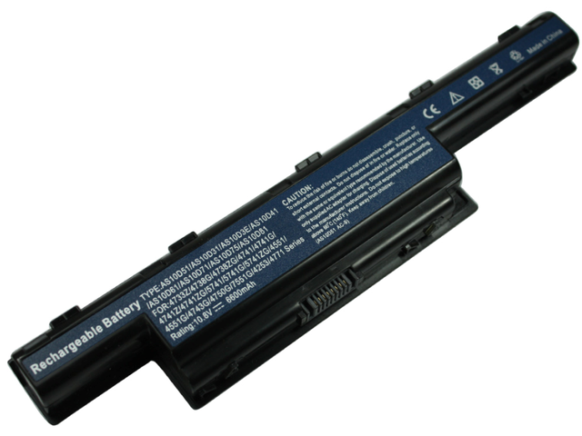 6600mAh Laptop Battery For ACER Aspire 4250 Aspire 4250-E352G50MI Aspire 4250G 31CR19/65-2 31CR19/652 31CR19/66-2 AK.006BT.075 AK.006BT.080
