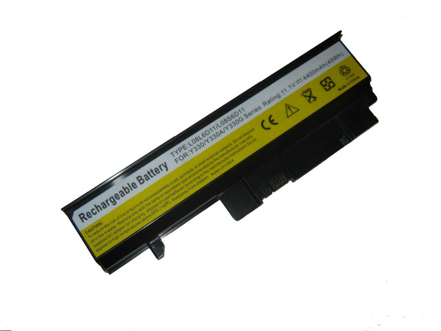 4400mAh laptop battery for LENOVO Y330,Y330A,Y330G Series L08L6D11,L08S6D11