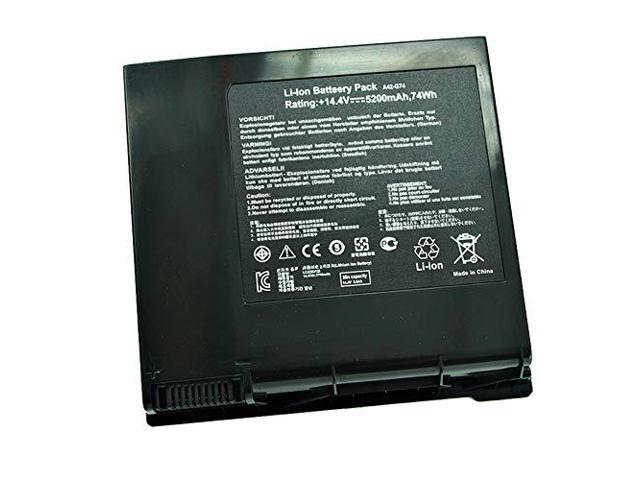74Wh 5200mAh 14.4V A42-G74 Laptop Battery for Asus G74 G74S G74J G74JH G74SW G74SX G74JH LC42SD128 ICR18650-26F