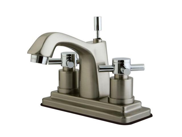 Kingston Brass KS8647DX Concord Two Handle 4' Centerset Lavatory Faucet with Bra