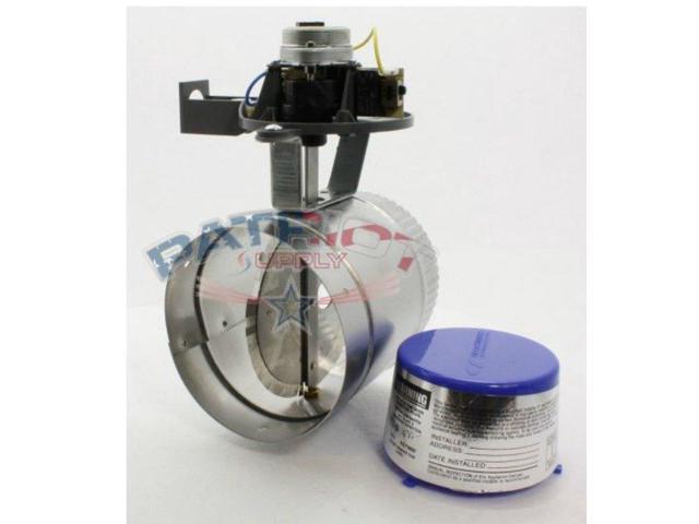 FIELD CONTROLS GVD-5PL Vent Damper,6-1/16 in L x 9-7/8 in H,SS