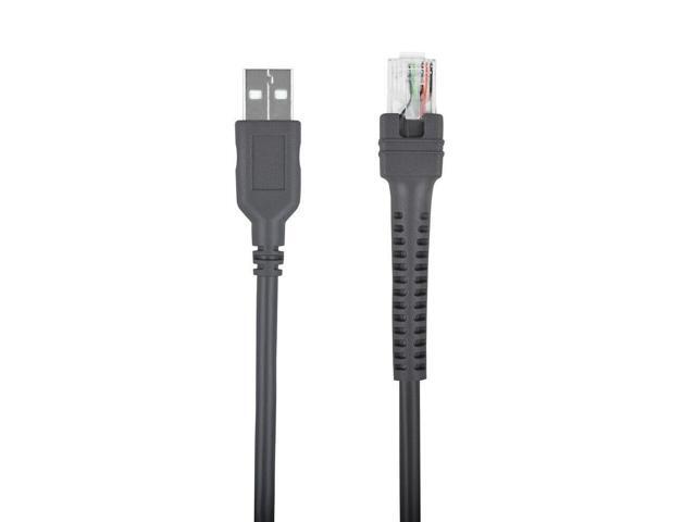 ABLEGRID 6.6ft USB Cable Cord for Motorola Symbol LS4278 LS3478 LS9208i DS6707 STB3578