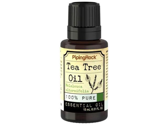 UPC 610256746012 product image for Piping Rock Tea Tree Oil 100% Pure Essential Oil 15 mL/0.51 fl. oz. Dropper Bott | upcitemdb.com