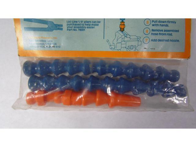 LOC-LINE 40413 Hose Sample Kit, Flex Hose System, 1/4 in Hose Inside Dia,