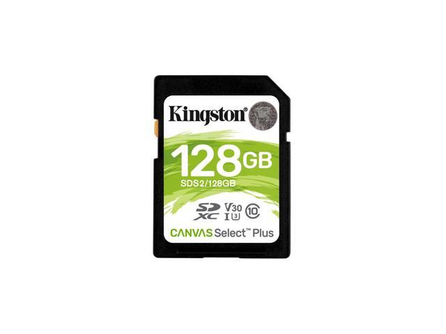 Kingston 128 GB SDXC Class 10 Flash Memory Card SDS2 Memory