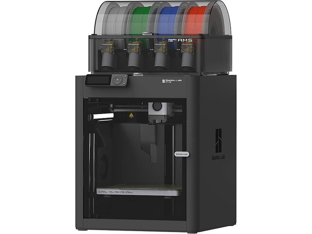 Bambu Lab P1S Combo Enclosed CoreXY 3D Printer w/ AMS