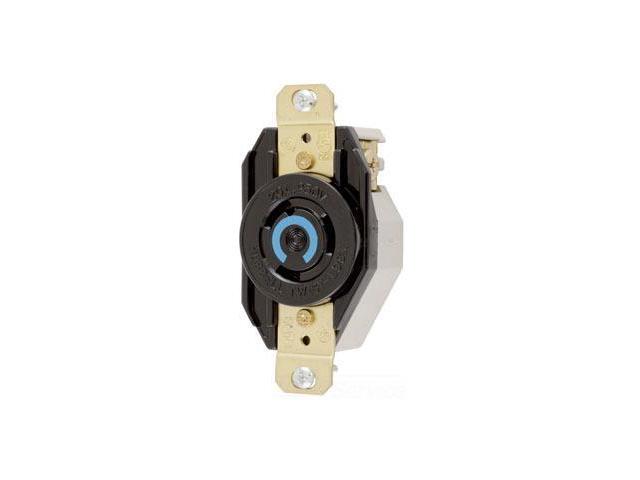 HUBBELL WIRING DEVICE-KELLEMS HBL2320 Locking Receptacle, L6-20R, 20 A, 250V