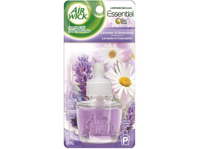 Air Wick Scented Oil Refill Relaxation Lavender & Chamomile 0.67oz Bottle Blue