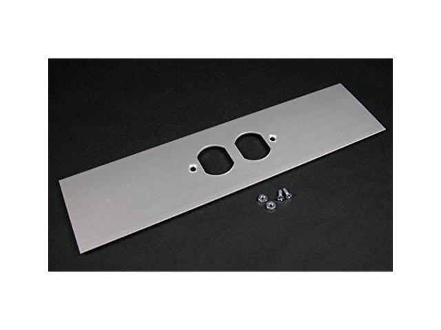 Wiremold ALA-DR Duplex Receptacle Cover Plate / ALA3800 Series, Aluminum