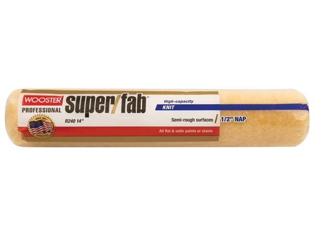 WOOSTER R240-14 14' Paint Roller Cover, 1/2' Nap, Knit Fabric