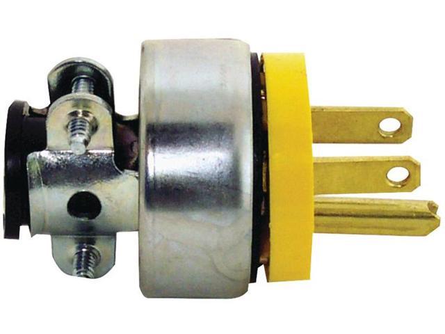 Cooper Wiring 2867-BOX Armored Cord Plug-3-WIRE GROUNDED PLUG