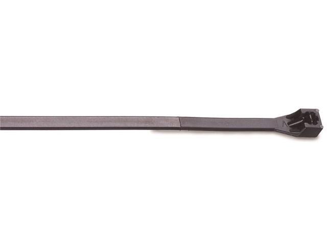 Reusable Releasable Cable Tie, 1-3/4', Nylon, Uv Black, 8' L, 25/Bag 47-108UVB
