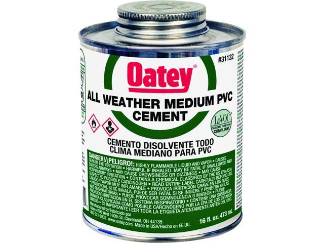 OATEY 31132 Cement,Low VOC,16 oz.,Clear