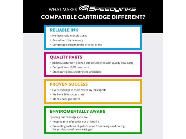 SPEEDYINKS Compatible Toner Cartridge Replacement for Dell H625/H825 (Black, 2-Pack)