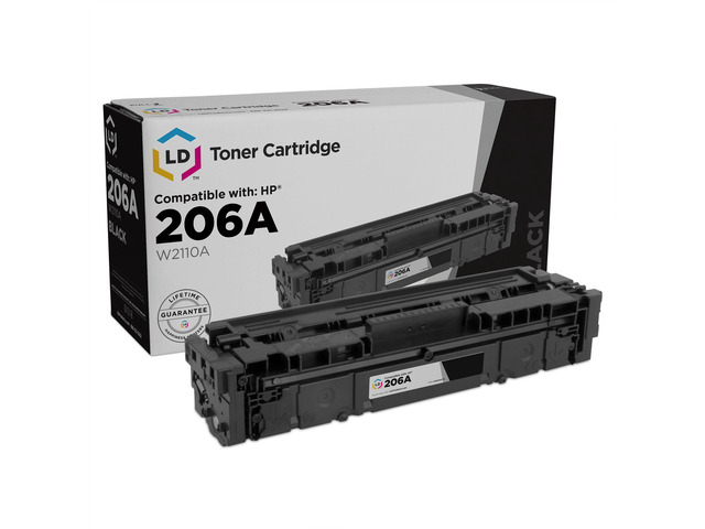 LD Products Compatible Toner Cartridge Replacement for HP 206A 206X W2110A W2110X (Black)