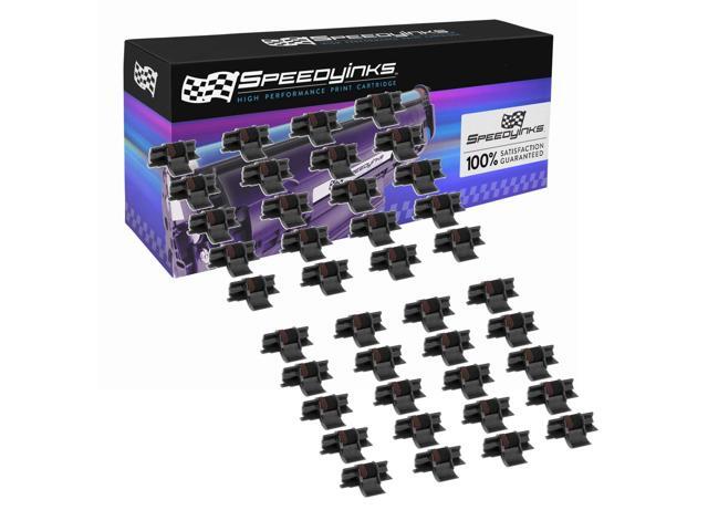 Speedy Inks Compatible Ink Roller Replacement for Casio IR-40 CP-13 (Black and Red, 40-Pack) Compatible with the following Casio Calculator Model.
