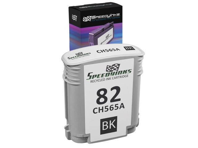Speedy Inks Remanufactured Ink Cartridge Replacement for HP 82 CH565A (Black) Compatible with the following HP Printer Model Printer models...