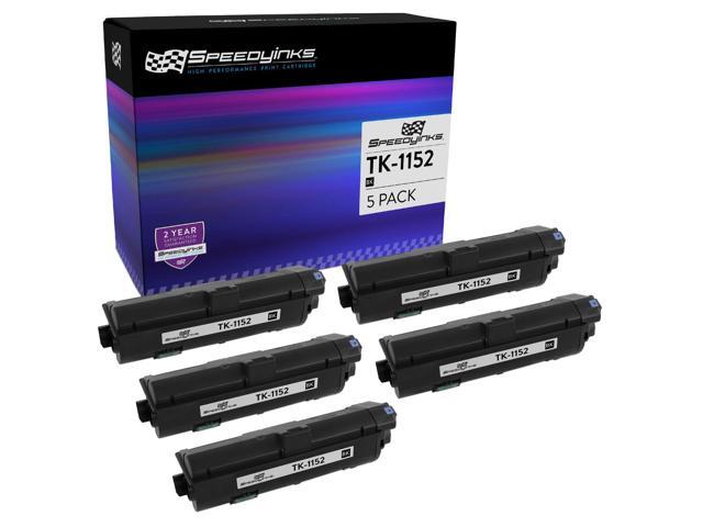 Speedy Inks Compatible Toner Cartridge Replacement for Kyocera TK-1152 1T02RV0US0 (Black, 5-Multipack) Compatible with the following Kyocera-Mita...