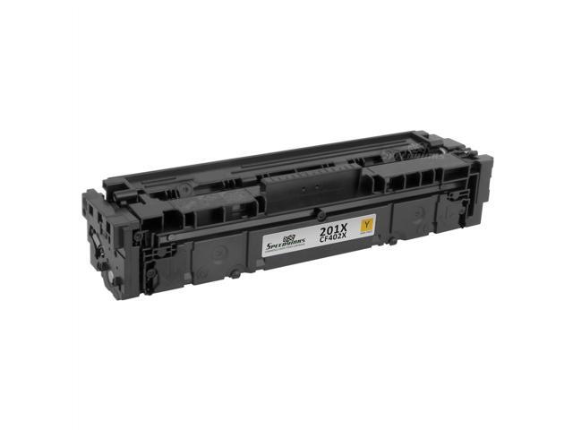 SPEEDYINKS 4PK Compatible Replacement for HP 201X 1ea HY CF400X Black, CF401X Cyan, CF402X Yellow, CF403X Magenta Toner Cartridge Set for use in HP...