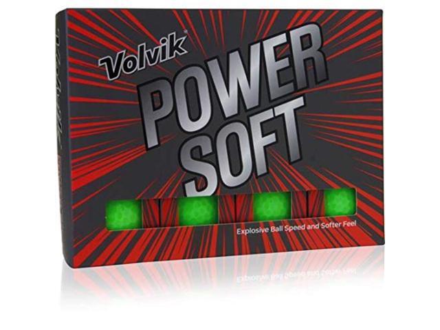 Volvik Power Soft Golf Balls Dozen (Gloss Green)