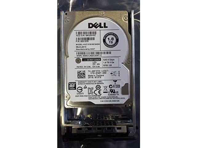 Dell RF9T8 EMC HUC101818CS4204 1.80 TB Hard Drive - 2.5' Internal - SAS (12Gb/s SAS)