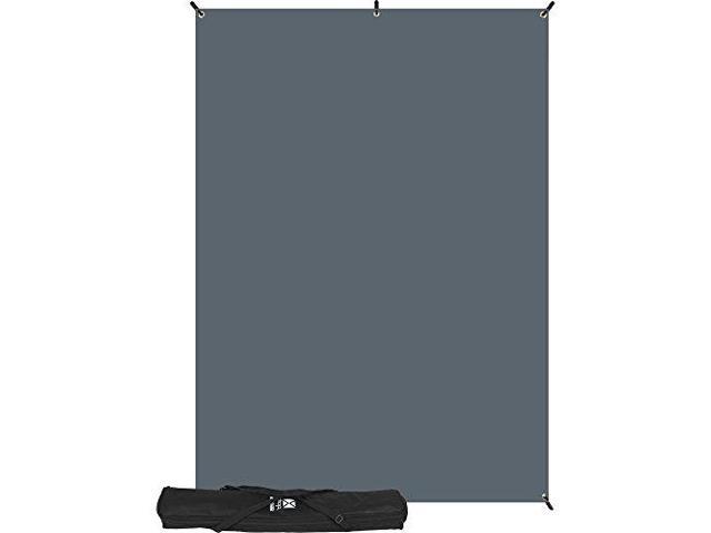 Westcott 5x7' Neutral Gray X-Drop Kit, Includes Backdrop, Stand, Travel Case