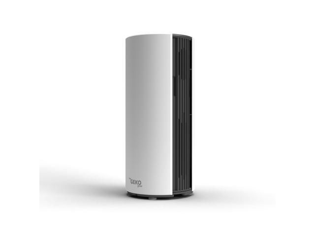 myGEKOgear by Adesso Cyclone O2 Mini HEPA 13 Carbon Filter Air Purifier, Essential Oil, Air Quality Sensor, GUAO2
