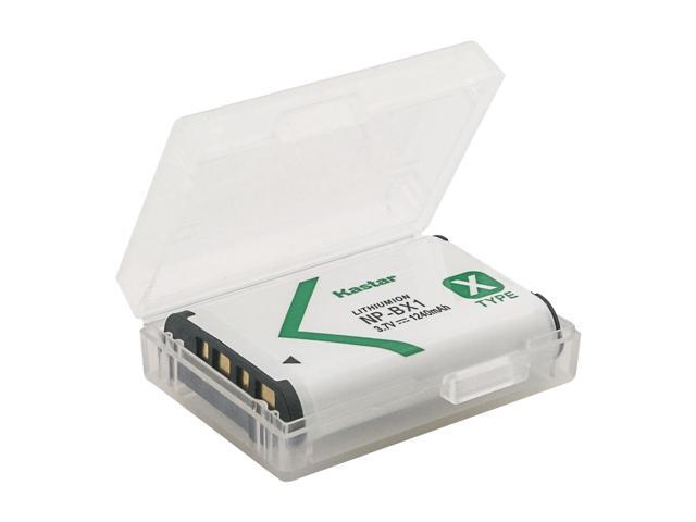 Kastar 1 Pack NP-BX1 Battery and LCD Triple USB Charger Compatible with Sony NP-BX1, Type X, X-Series Rechargeable Battery Pack, Sony BC-CSX,...