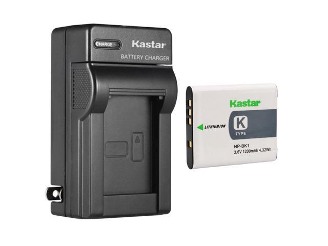 Kastar 1-Pack Battery and AC Wall Charger Replacement for Sony NP-BK1 NP-FK1 Battery, Sony BC-CSK Charger, Sony Cyber-shot DSC-W180, Cyber-shot...