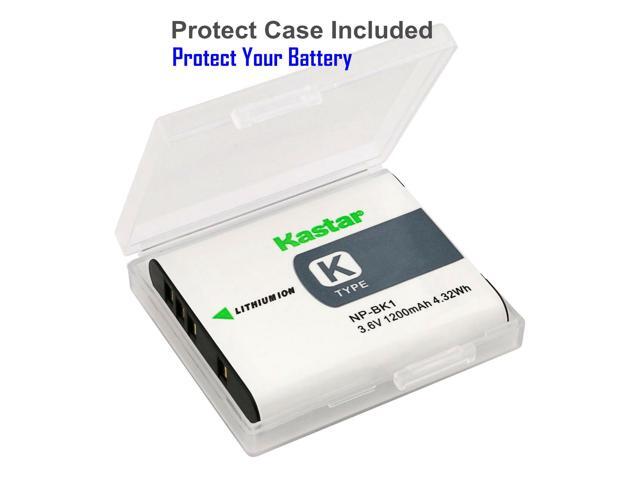 Kastar 1-Pack Battery and LTD2 USB Charger Replacement for Sony Webbie MHS-PM1, Bloggie MHS-CM5, Bloggie MHS-PM5, Cyber-shot DSC-S750, Cyber-shot...